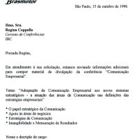 Informações para compor o material de divulgação I Comunicação Empresarial