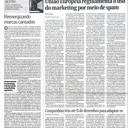 Jornal Valor I Comunicação de Valor será entregue na segunda-feira