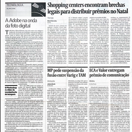 Jornal Valor I ECA e Valor entregam prêmio de comunicação