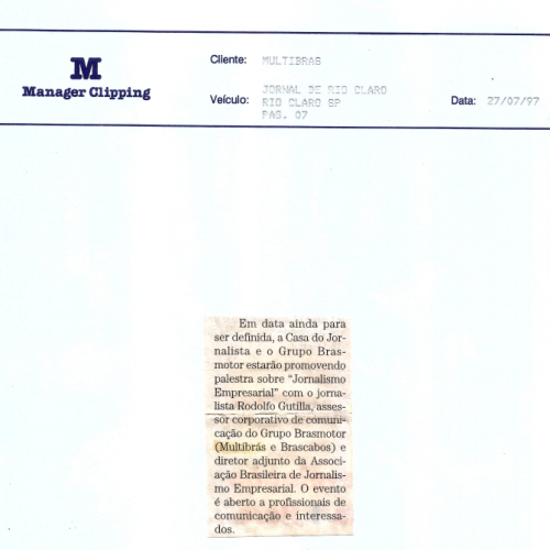 Jornal do Rio Claro SP