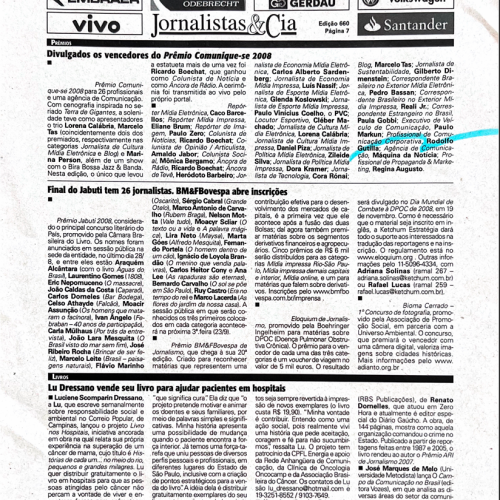 Jornalistas&Cia I Divulgados os vencedores do Prêmio Comunique-se