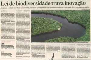 Lei de biodiversidade trava inovação