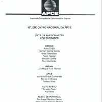 Lista de Participantes por Entidades