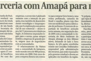Natura faz parceria com Amap[a para repartir lucro