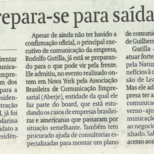 Natura prepara-se para saída de Leal