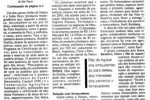 O mea-culpa ambiental da Natura