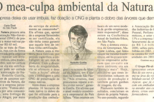 O mea-culpa ambiental da Natura