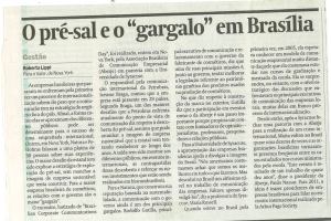 O pré-sal e o “gargalo” em Brasília
