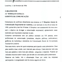 Pedido de Confirmação de Presença