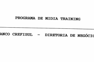 Programa de Midia Training