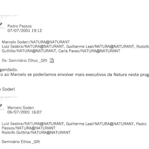 Programação para Seminário Internacional GRI