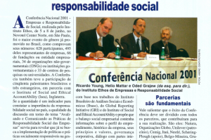 Revista Empresas do Futuro I Conferencia nacional 2001_ praticando responsabilidade social