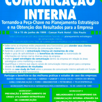 Revista I 4° Conferencia Nacional Novas Técnicas e Estratégias Aplicadas à Comunicação Interna