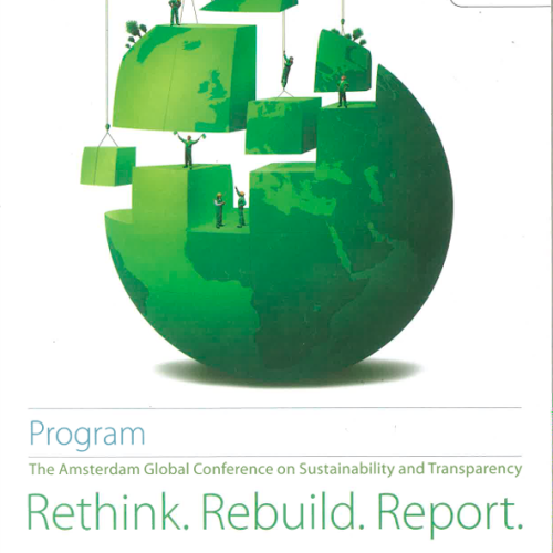 The Amsterdam Global Conference on Sustainability an Transparency 2010