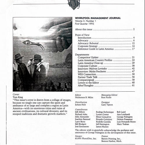 Whirlpool Management Journal I Contributors Rodolfo Guttilla