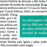 Revista Imprensa I Entre Igreja e devoto, o santo e uma disputa, Paulo Nassar